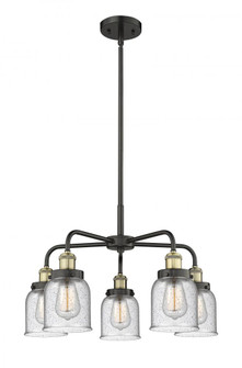 Cone - 5 Light - 24 inch - Black Antique Brass - Chandelier (3442|916-5CR-BAB-G54)