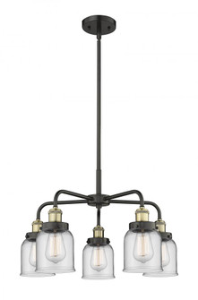 Edison - 5 Light - 24 inch - Black Antique Brass - Chandelier (3442|916-5CR-BAB-G52)
