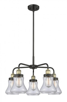 Bellmont - 5 Light - 25 inch - Black Antique Brass - Chandelier (3442|916-5CR-BAB-G192)