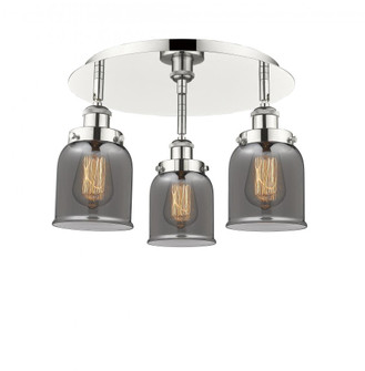 Cone - 3 Light - 17 inch - Polished Nickel - Semi-Flush Mount (3442|916-3C-PN-G53)