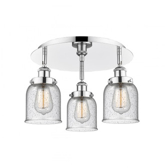 Cone - 3 Light - 17 inch - Polished Chrome - Semi-Flush Mount (3442|916-3C-PC-G54)