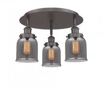 Cone - 3 Light - 17 inch - Oil Rubbed Bronze - Semi-Flush Mount (3442|916-3C-OB-G53)