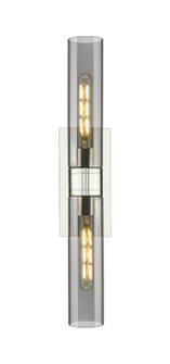 Boreas - 2 Light - 24 inch - Polished Nickel - Bath Vanity Light (3442|617-2W-PN-G617-11SM)