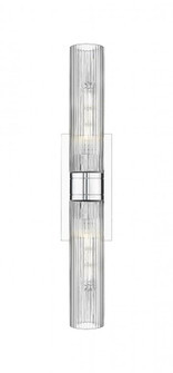 Boreas - 2 Light - 24 inch - Polished Chrome - Bath Vanity Light (3442|617-2W-PC-G617-11SCL)