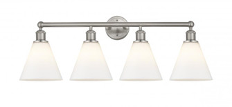 Berkshire - 4 Light - 35 inch - Satin Nickel - Bath Vanity Light (3442|616-4W-SN-GBC-81)