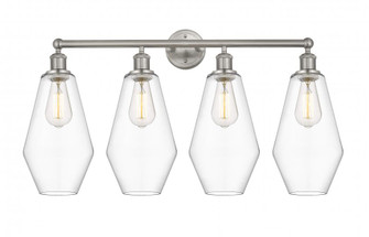 Cindyrella - 4 Light - 34 inch - Satin Nickel - Bath Vanity Light (3442|616-4W-SN-G652-7)