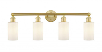 Clymer - 4 Light - 31 inch - Satin Gold - Bath Vanity Light (3442|616-4W-SG-G801)