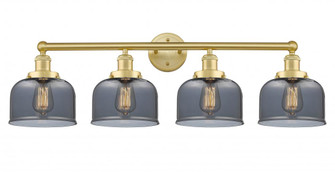 Bell - 4 Light - 35 inch - Satin Gold - Bath Vanity Light (3442|616-4W-SG-G73)