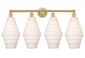 Cascade - 4 Light - 35 inch - Satin Gold - Bath Vanity Light (3442|616-4W-SG-G671-8)