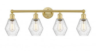 Cindyrella - 4 Light - 33 inch - Satin Gold - Bath Vanity Light (3442|616-4W-SG-G654-6)