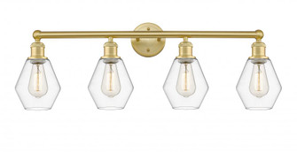 Cindyrella - 4 Light - 33 inch - Satin Gold - Bath Vanity Light (3442|616-4W-SG-G652-6)