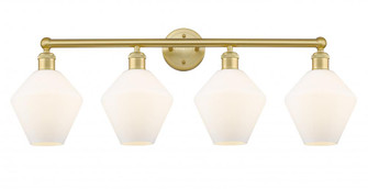 Cindyrella - 4 Light - 35 inch - Satin Gold - Bath Vanity Light (3442|616-4W-SG-G651-8)