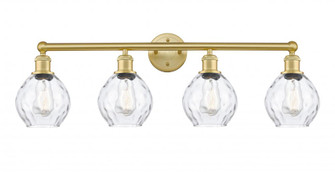 Waverly - 4 Light - 33 inch - Satin Gold - Bath Vanity Light (3442|616-4W-SG-G362)