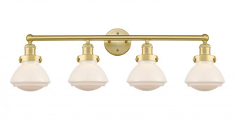 Olean - 4 Light - 34 inch - Satin Gold - Bath Vanity Light (3442|616-4W-SG-G321)