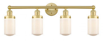 Dover - 4 Light - 32 inch - Satin Gold - Bath Vanity Light (3442|616-4W-SG-G311)
