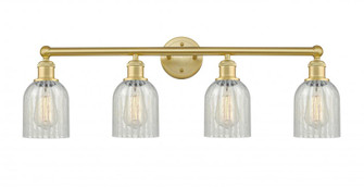 Caledonia - 4 Light - 32 inch - Satin Gold - Bath Vanity Light (3442|616-4W-SG-G2511)