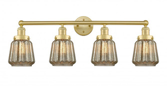 Chatham - 4 Light - 34 inch - Satin Gold - Bath Vanity Light (3442|616-4W-SG-G146)