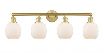 Belfast - 4 Light - 33 inch - Satin Gold - Bath Vanity Light (3442|616-4W-SG-G101)