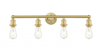 Edison - 4 Light - 29 inch - Satin Gold - Bath Vanity Light (3442|616-4W-SG)