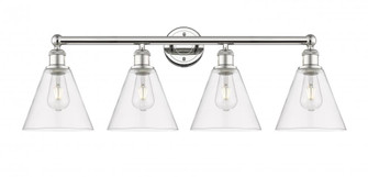 Berkshire - 4 Light - 35 inch - Polished Nickel - Bath Vanity Light (3442|616-4W-PN-GBC-82)