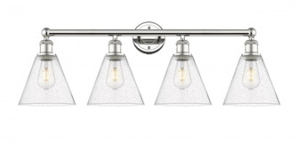 Berkshire - 4 Light - 35 inch - Polished Nickel - Bath Vanity Light (3442|616-4W-PN-GBC-84)