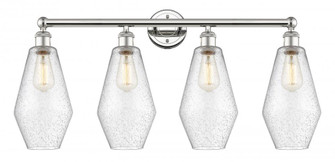 Cindyrella - 4 Light - 34 inch - Polished Nickel - Bath Vanity Light (3442|616-4W-PN-G654-7)