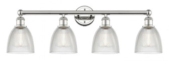 Castile - 4 Light - 33 inch - Polished Nickel - Bath Vanity Light (3442|616-4W-PN-G382)