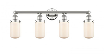 Dover - 4 Light - 32 inch - Polished Nickel - Bath Vanity Light (3442|616-4W-PN-G311)
