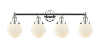 Beacon - 4 Light - 33 inch - Polished Nickel - Bath Vanity Light (3442|616-4W-PN-G201-6)