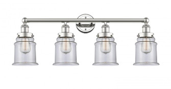 Canton - 4 Light - 33 inch - Polished Nickel - Bath Vanity Light (3442|616-4W-PN-G182)