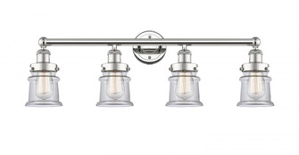 Canton - 4 Light - 32 inch - Polished Nickel - Bath Vanity Light (3442|616-4W-PN-G182S)