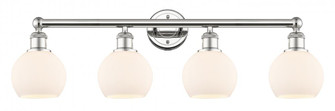 Athens - 4 Light - 33 inch - Polished Nickel - Bath Vanity Light (3442|616-4W-PN-G121-6)