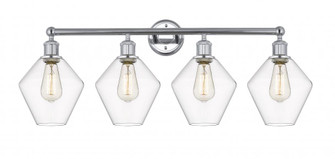 Cindyrella - 4 Light - 35 inch - Polished Chrome - Bath Vanity Light (3442|616-4W-PC-G652-8)