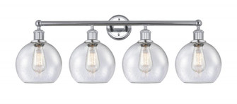 Athens - 4 Light - 35 inch - Polished Chrome - Bath Vanity Light (3442|616-4W-PC-G124-8)