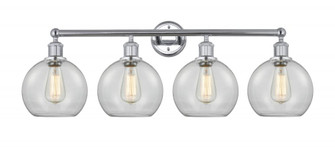 Athens - 4 Light - 35 inch - Polished Chrome - Bath Vanity Light (3442|616-4W-PC-G122-8)