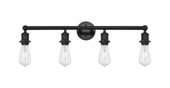 Edison - 4 Light - 29 inch - Matte Black - Bath Vanity Light (3442|616-4W-BK)