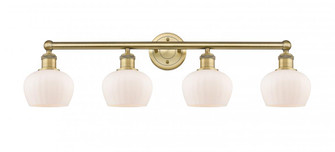 Fenton - 4 Light - 34 inch - Brushed Brass - Bath Vanity Light (3442|616-4W-BB-G91)