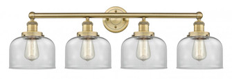 Bell - 4 Light - 35 inch - Brushed Brass - Bath Vanity Light (3442|616-4W-BB-G72)
