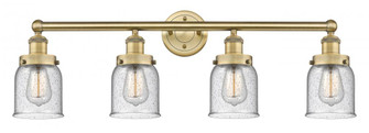 Bell - 4 Light - 32 inch - Brushed Brass - Bath Vanity Light (3442|616-4W-BB-G54)