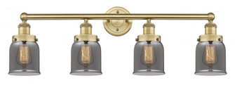 Bell - 4 Light - 32 inch - Brushed Brass - Bath Vanity Light (3442|616-4W-BB-G53)