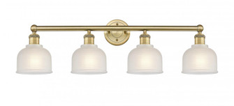 Dayton - 4 Light - 33 inch - Brushed Brass - Bath Vanity Light (3442|616-4W-BB-G411)