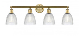 Castile - 4 Light - 33 inch - Brushed Brass - Bath Vanity Light (3442|616-4W-BB-G382)