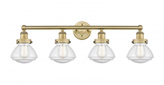 Olean - 4 Light - 34 inch - Brushed Brass - Bath Vanity Light (3442|616-4W-BB-G324)