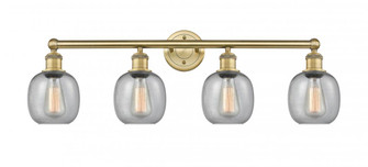 Belfast - 4 Light - 33 inch - Brushed Brass - Bath Vanity Light (3442|616-4W-BB-G104)