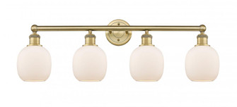 Belfast - 4 Light - 33 inch - Brushed Brass - Bath Vanity Light (3442|616-4W-BB-G101)