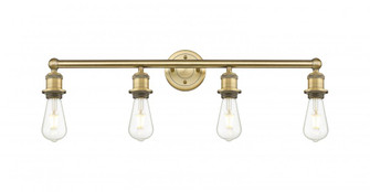 Edison - 4 Light - 29 inch - Brushed Brass - Bath Vanity Light (3442|616-4W-BB)
