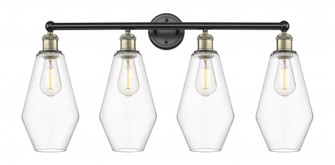 Cindyrella - 4 Light - 34 inch - Black Antique Brass - Bath Vanity Light (3442|616-4W-BAB-G652-7)