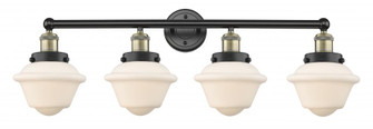 Oxford - 4 Light - 34 inch - Black Antique Brass - Bath Vanity Light (3442|616-4W-BAB-G531)