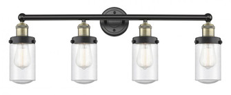 Dover - 4 Light - 32 inch - Black Antique Brass - Bath Vanity Light (3442|616-4W-BAB-G314)