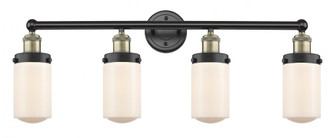 Dover - 4 Light - 32 inch - Black Antique Brass - Bath Vanity Light (3442|616-4W-BAB-G311)